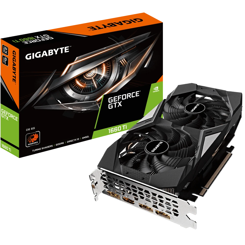 Gigabyte GeForce® GTX 1660 Ti D6 6G